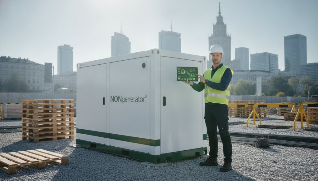 NONgenerator®: Przewodnik po mobilnych magazynach energii dla firm 2026