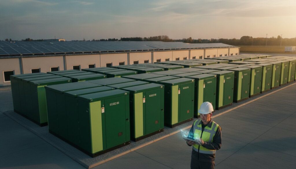 Przemysłowy magazyn energii: Kompletne kompendium wiedzy dla firm 2026