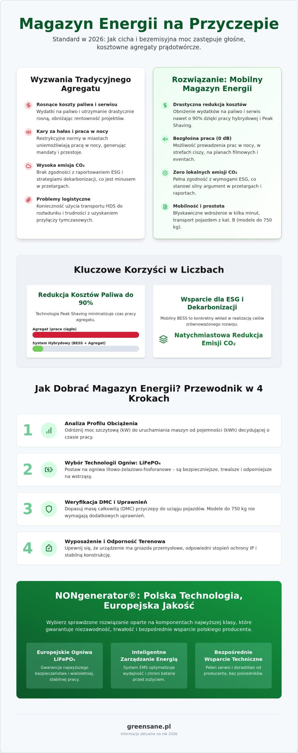 Magazyn energii na przyczepie: Jak wybrać i wdrożyć mobilne zasilanie w 2026 roku?