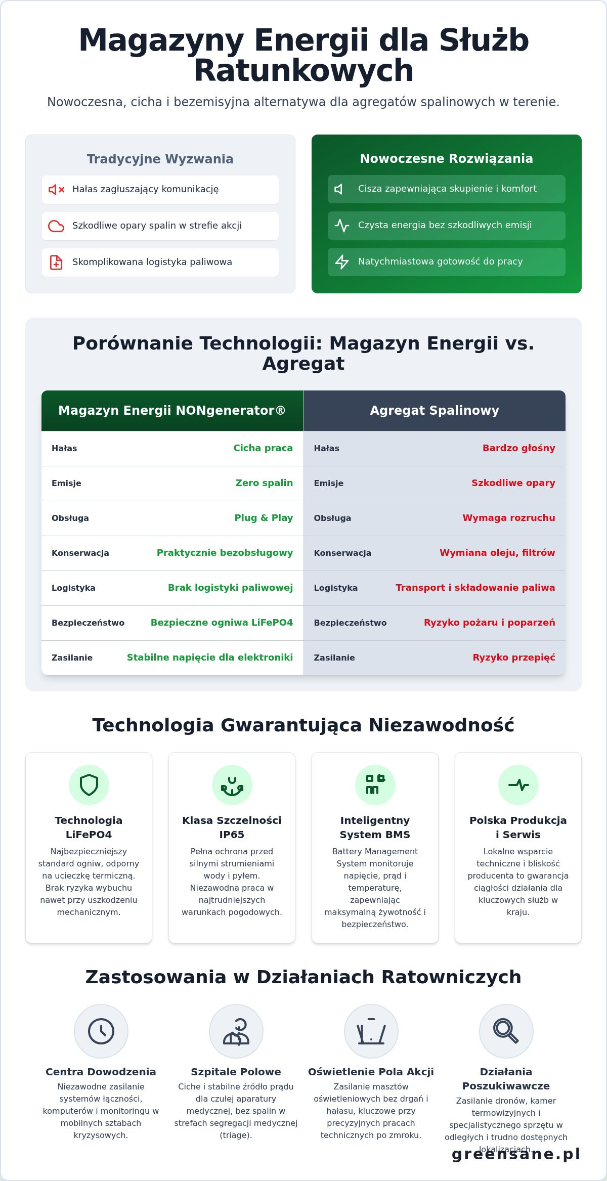 Magazyn energii dla służb ratunkowych: Niezawodne zasilanie w sytuacjach kryzysowych 2026