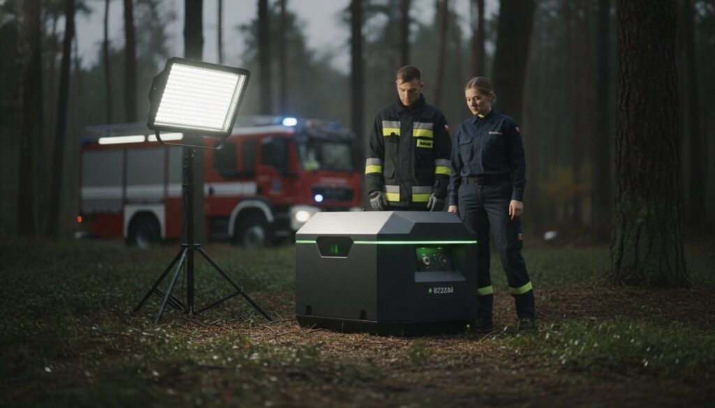 Magazyn energii dla służb ratunkowych: Niezawodne zasilanie w sytuacjach kryzysowych 2026