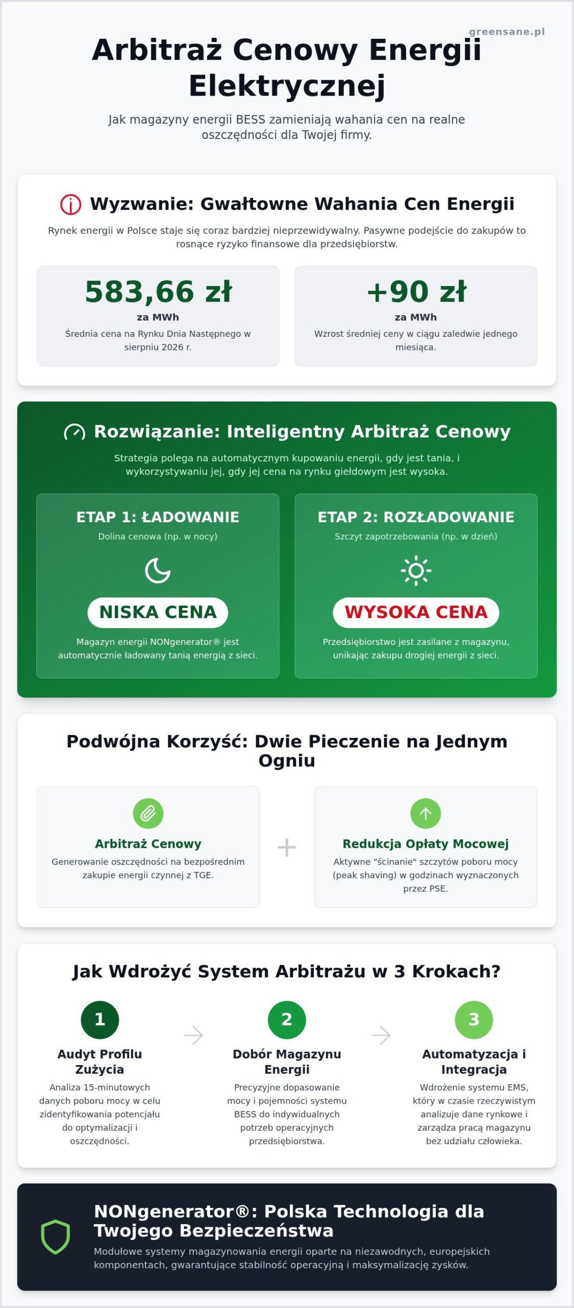 Arbitraż cenowy energii elektrycznej: Jak zarabiać na zmienności cen w 2026 roku?