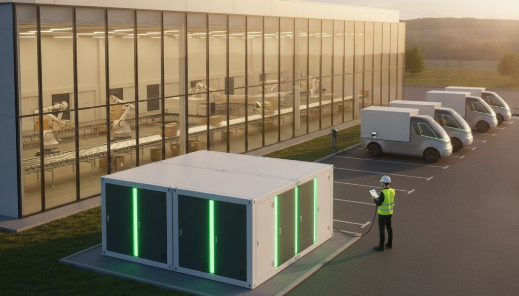 Magazyn energii dla centrum logistycznego: Przewodnik zakupowy 2026